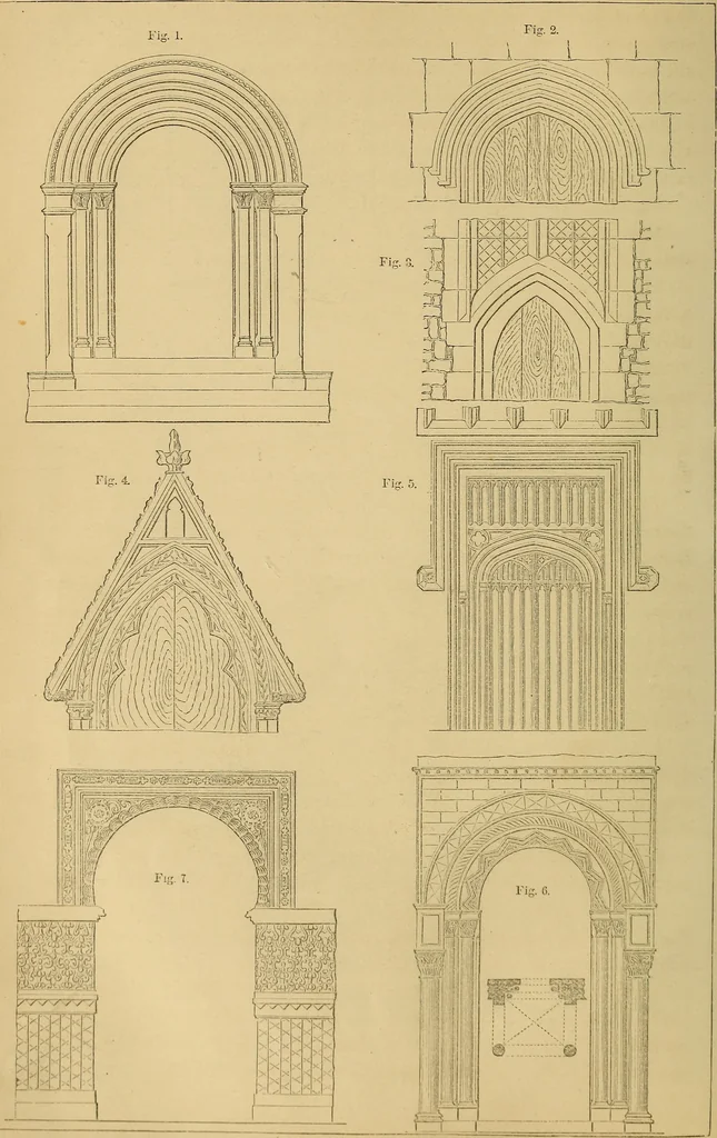 An illustration from Appleton's cyclopædia of drawing, designed as a textbook for the mechanic, architect, engineer, and surveyor, 1866, leaf 407