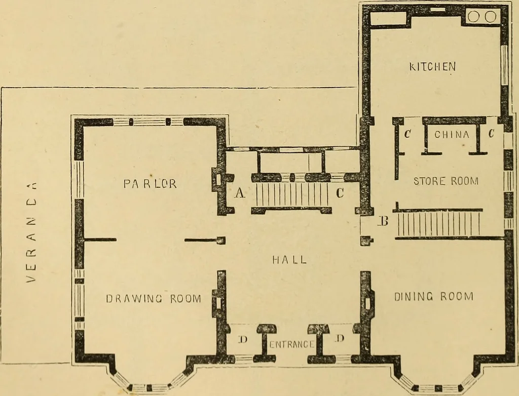 An illustration from Appleton's cyclopædia of drawing, designed as a textbook for the mechanic, architect, engineer, and surveyor, 1866, leaf 433
