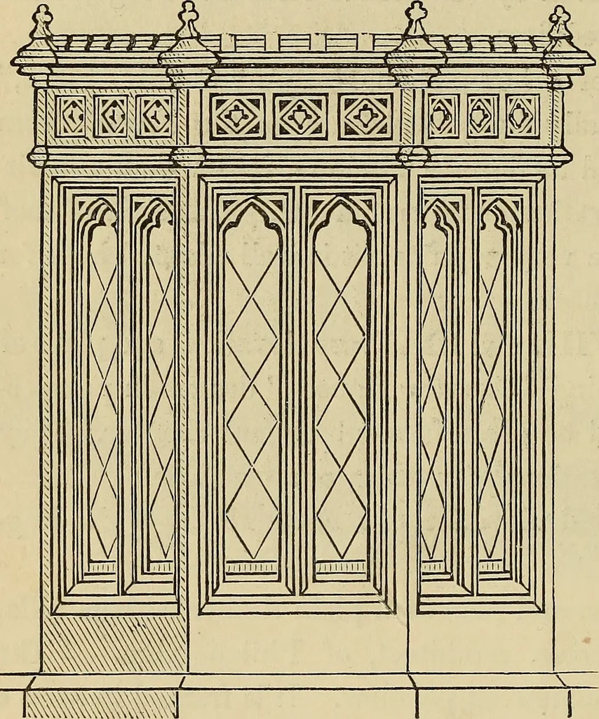 An illustration from Appleton's cyclopædia of drawing, designed as a textbook for the mechanic, architect, engineer, and surveyor, 1866, leaf 435