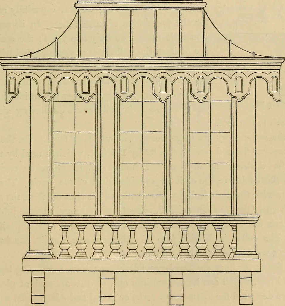 An illustration from Appleton's cyclopædia of drawing, designed as a textbook for the mechanic, architect, engineer, and surveyor, 1866, leaf 438