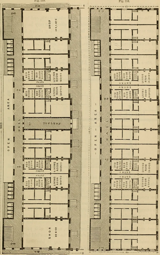An illustration from Appleton's cyclopædia of drawing, designed as a textbook for the mechanic, architect, engineer, and surveyor, 1866, leaf 444