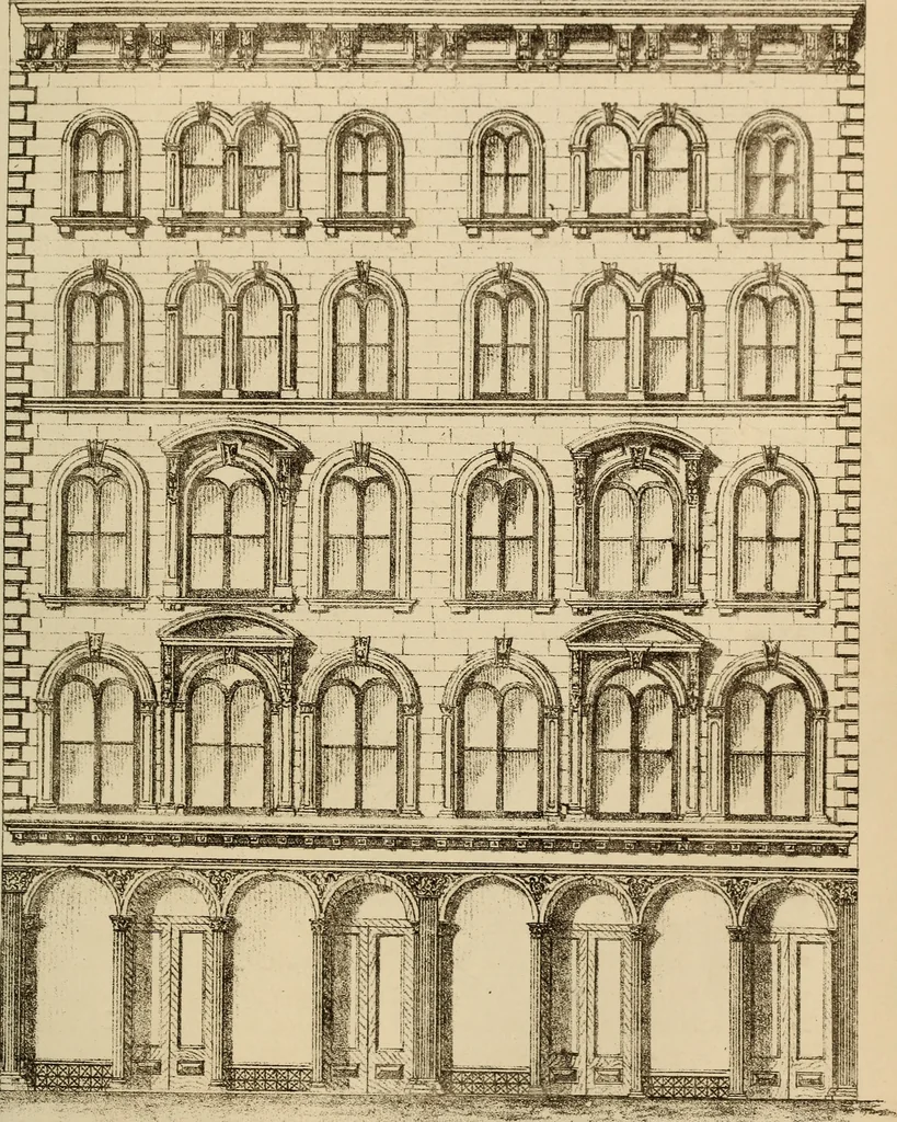 An illustration from Appleton's cyclopædia of drawing, designed as a textbook for the mechanic, architect, engineer, and surveyor, 1866, leaf 450