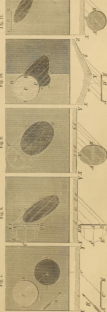 An illustration from Appleton's cyclopædia of drawing, designed as a textbook for the mechanic, architect, engineer, and surveyor, 1866, leaf 490