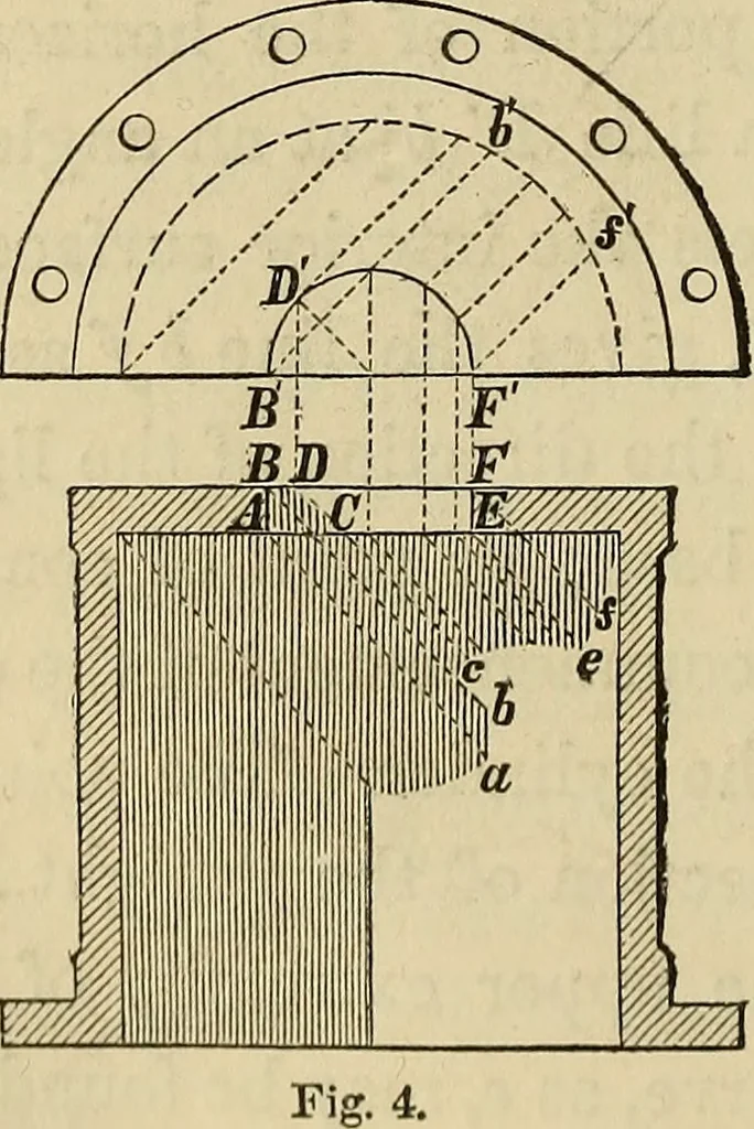 An illustration from Appleton's cyclopædia of drawing, designed as a textbook for the mechanic, architect, engineer, and surveyor, 1866, leaf 501