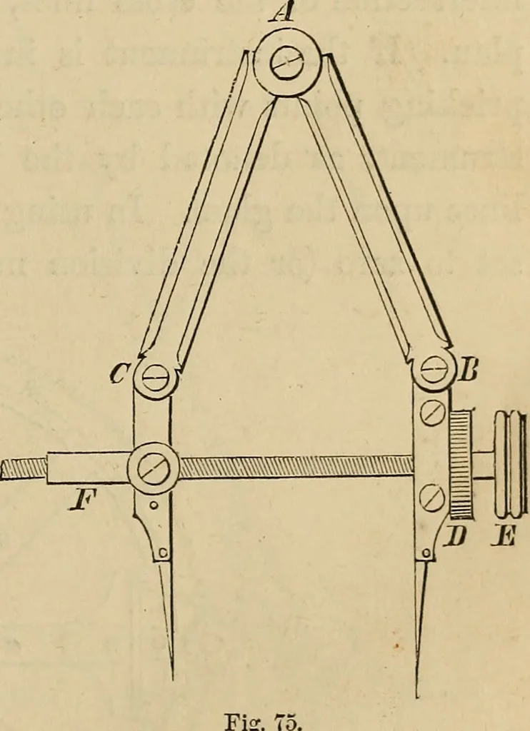 An illustration from Appleton's cyclopædia of drawing, designed as a textbook for the mechanic, architect, engineer, and surveyor, 1866, leaf 52