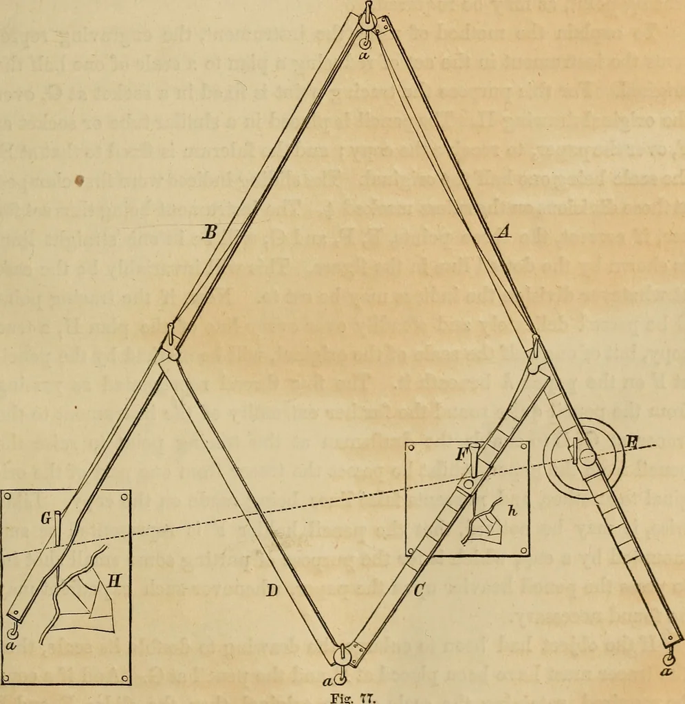 An illustration from Appleton's cyclopædia of drawing, designed as a textbook for the mechanic, architect, engineer, and surveyor, 1866, leaf 54