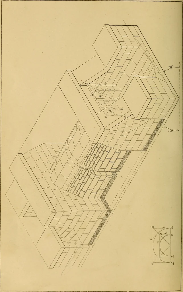 An illustration from Appleton's cyclopædia of drawing, designed as a textbook for the mechanic, architect, engineer, and surveyor, 1866, leaf 643