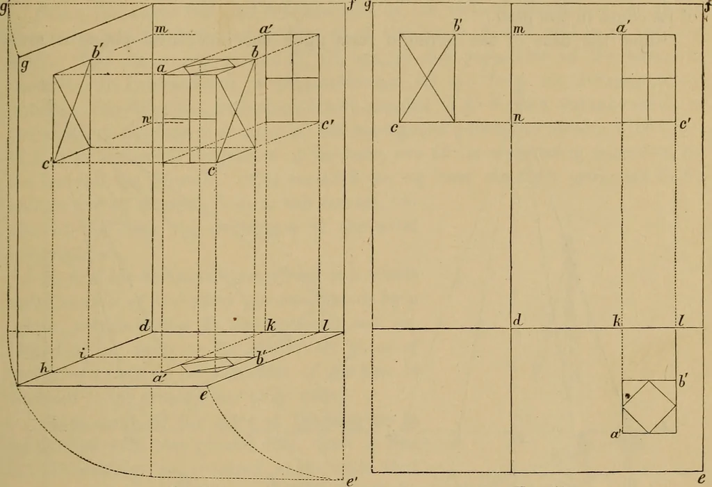 An illustration from Appletons' cyclopædia of technical drawing, 1896, leaf 140