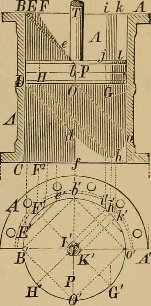An illustration from Appletons' cyclopædia of technical drawing, 1896, leaf 170