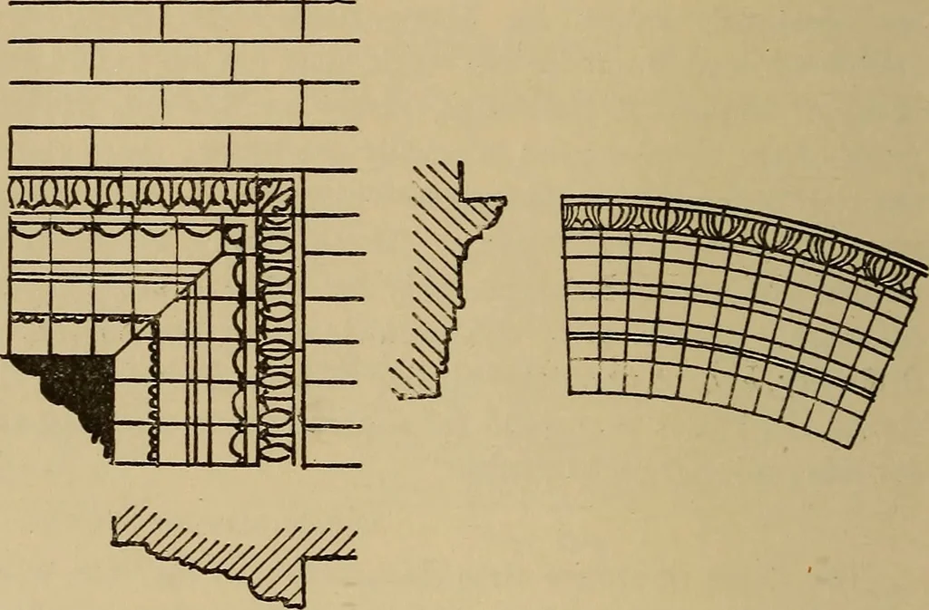 An illustration from Appletons' cyclopædia of technical drawing, 1896, leaf 191