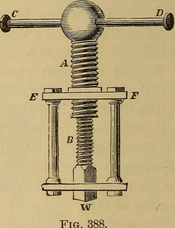An illustration from Appletons' cyclopædia of technical drawing, 1896, leaf 211