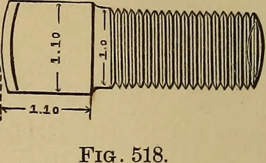An illustration from Appletons' cyclopædia of technical drawing, 1896, leaf 269
