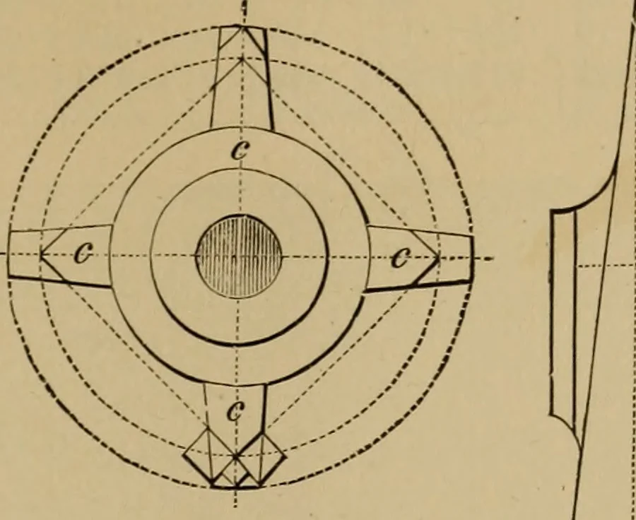 An illustration from Appletons' cyclopædia of technical drawing, 1896, leaf 276