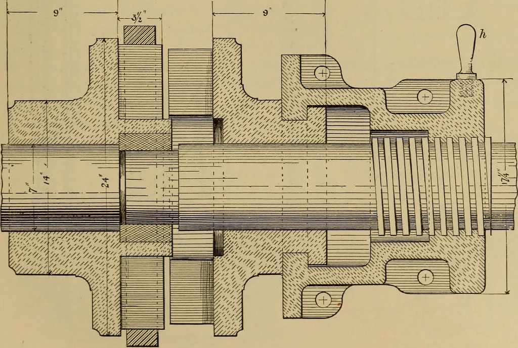 An illustration from Appletons' cyclopædia of technical drawing, 1896, leaf 292