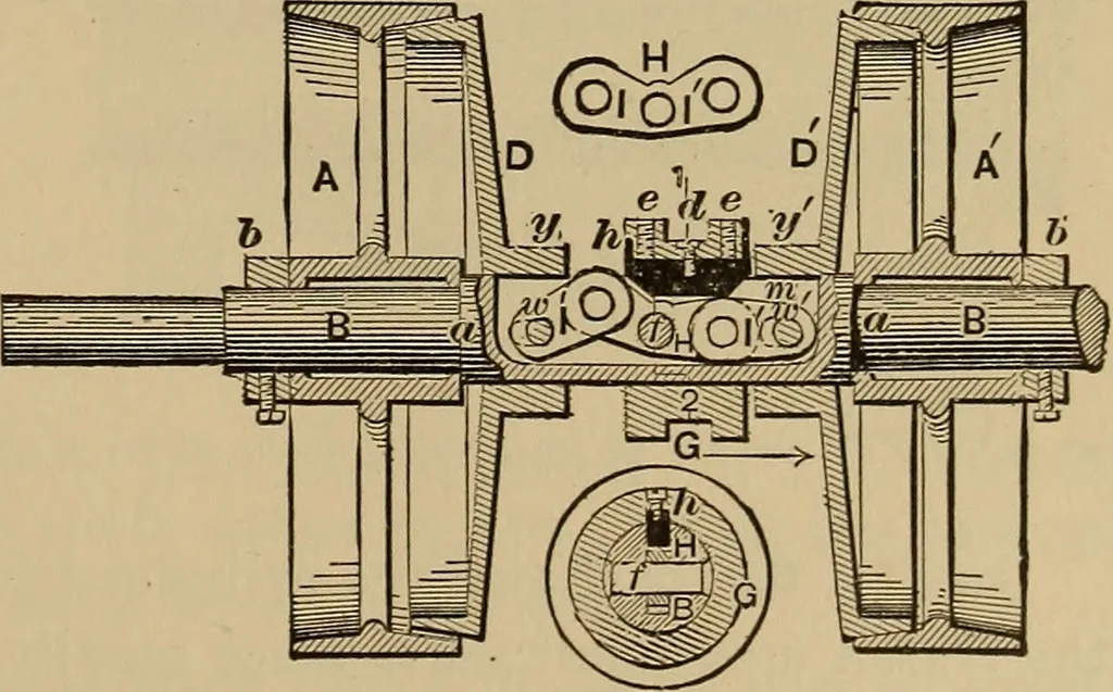 An illustration from Appletons' cyclopædia of technical drawing, 1896, leaf 296