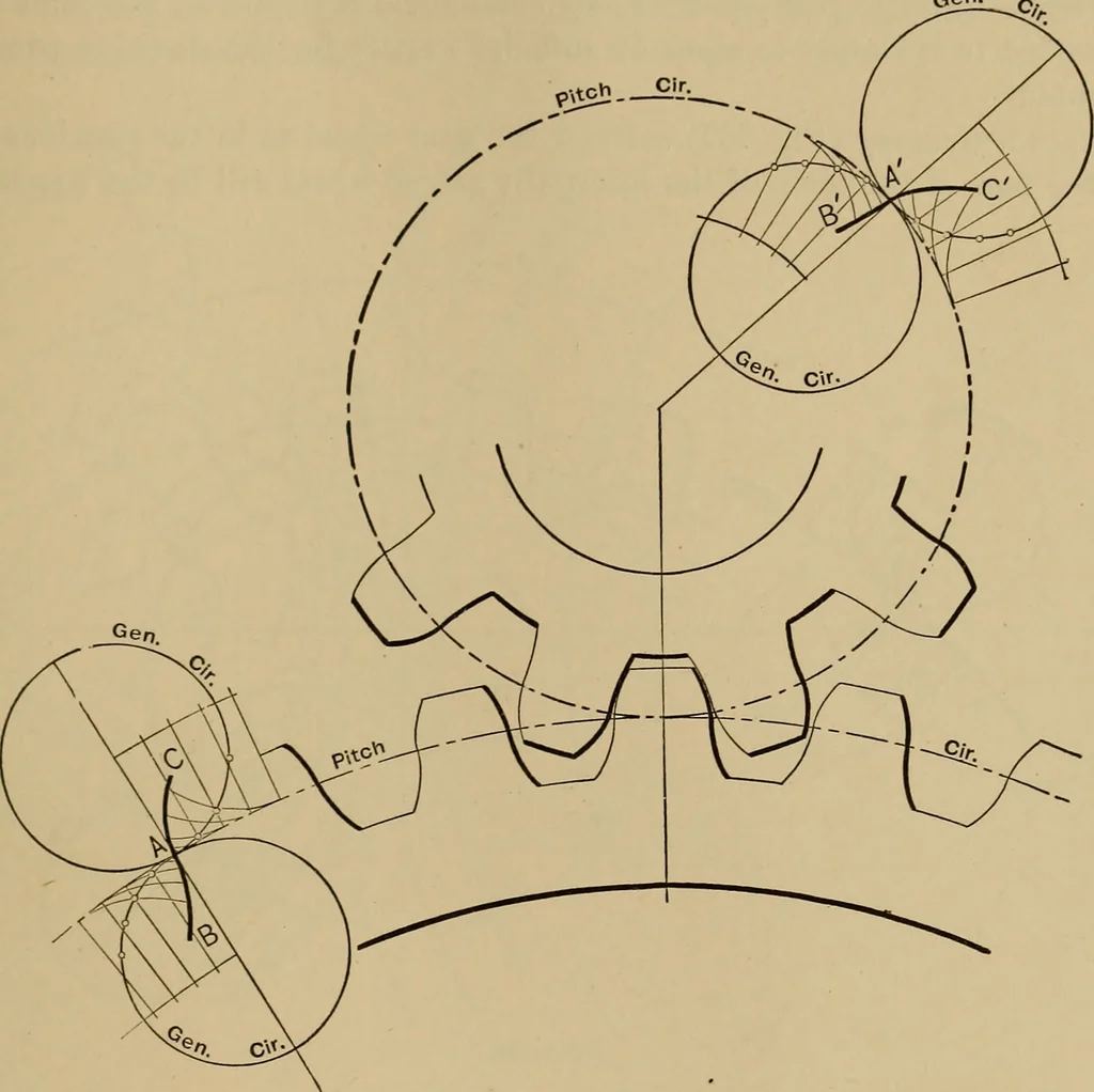 An illustration from Appletons' cyclopædia of technical drawing, 1896, leaf 324