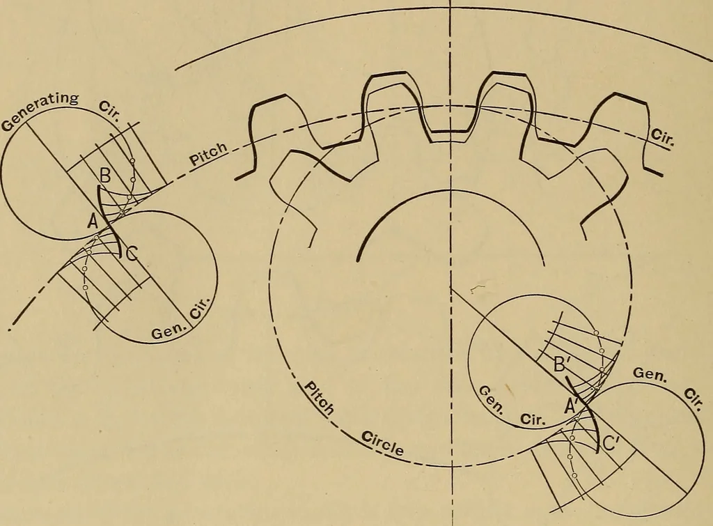An illustration from Appletons' cyclopædia of technical drawing, 1896, leaf 325