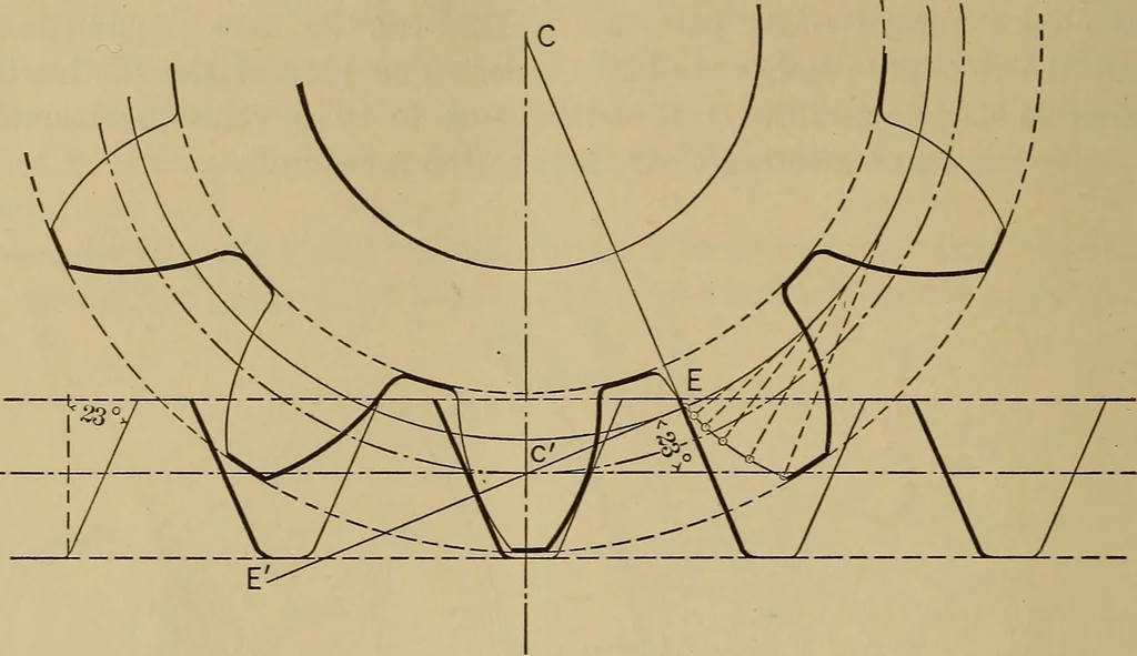 An illustration from Appletons' cyclopædia of technical drawing, 1896, leaf 327
