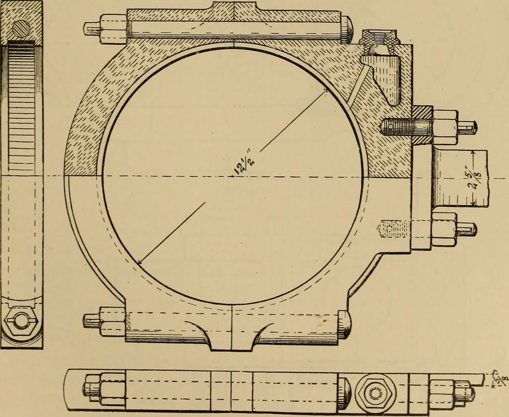 An illustration from Appletons' cyclopædia of technical drawing, 1896, leaf 366