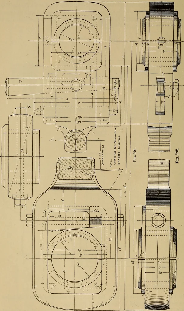 An illustration from Appletons' cyclopædia of technical drawing, 1896, leaf 369