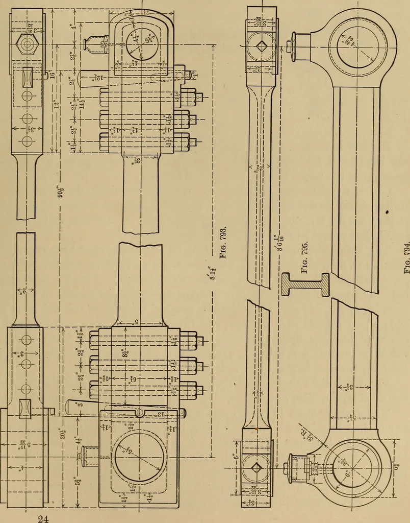 An illustration from Appletons' cyclopædia of technical drawing, 1896, leaf 370