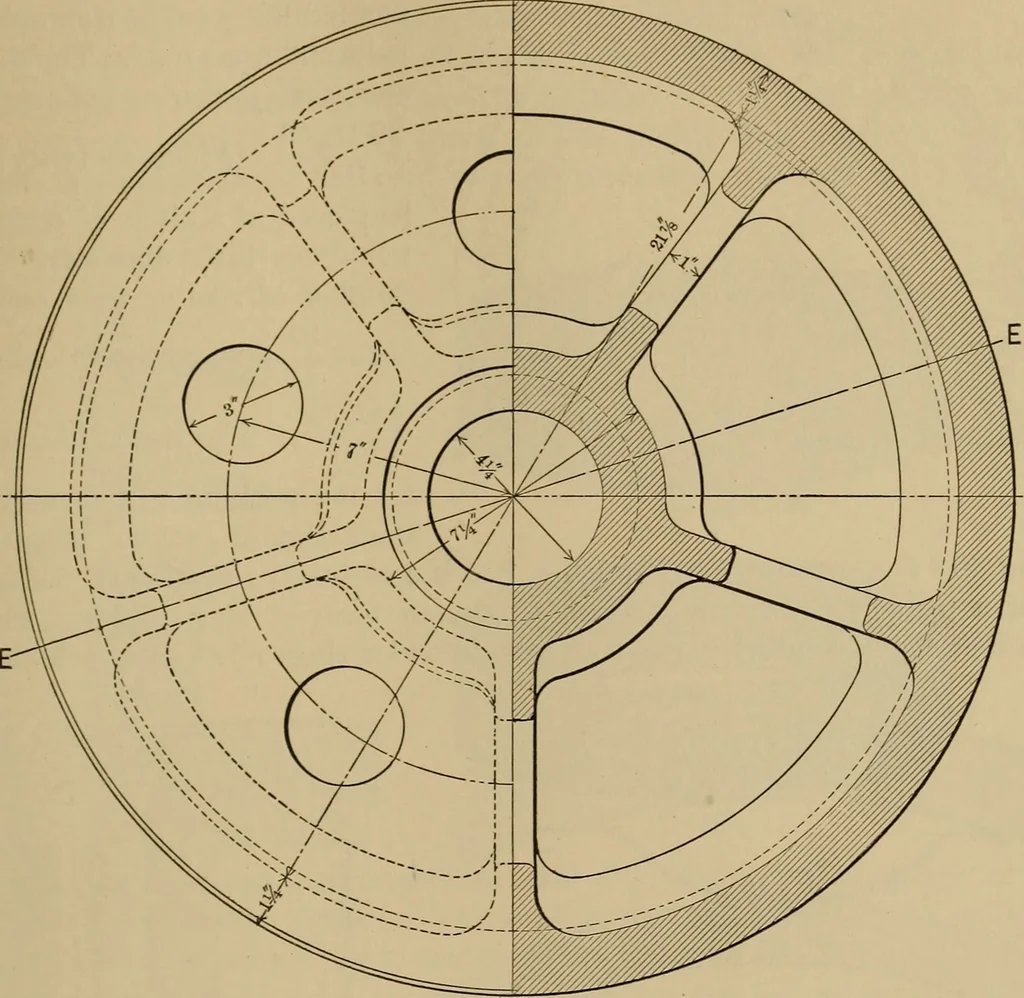 An illustration from Appletons' cyclopædia of technical drawing, 1896, leaf 378