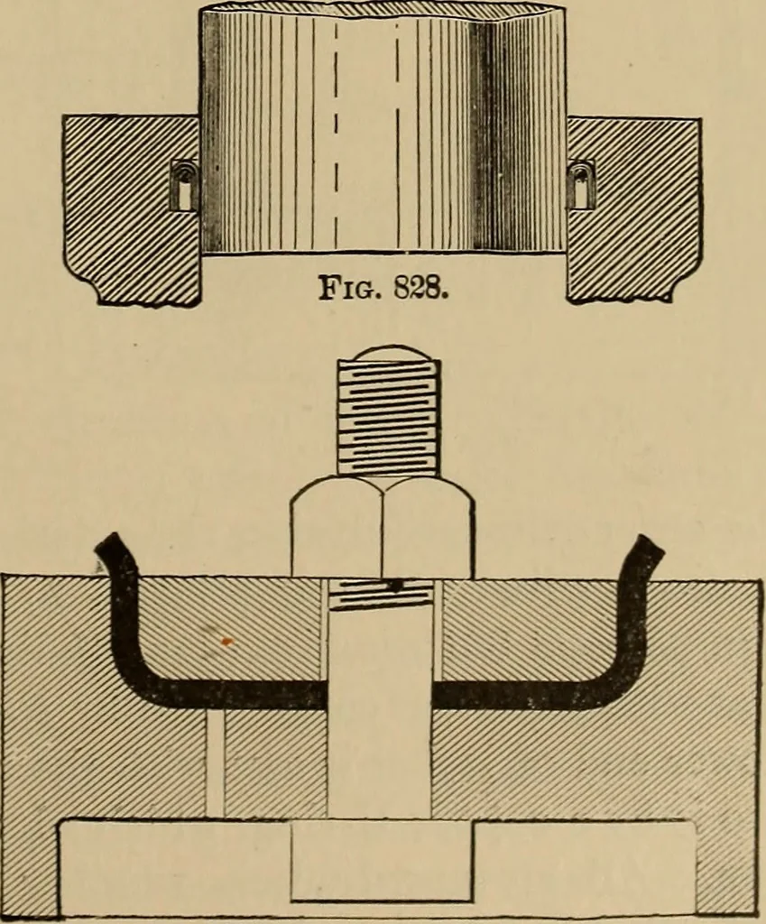 An illustration from Appletons' cyclopædia of technical drawing, 1896, leaf 380