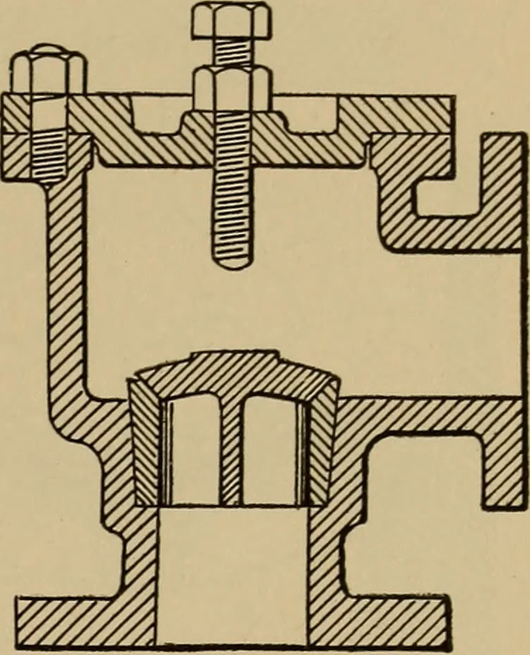 An illustration from Appletons' cyclopædia of technical drawing, 1896, leaf 390