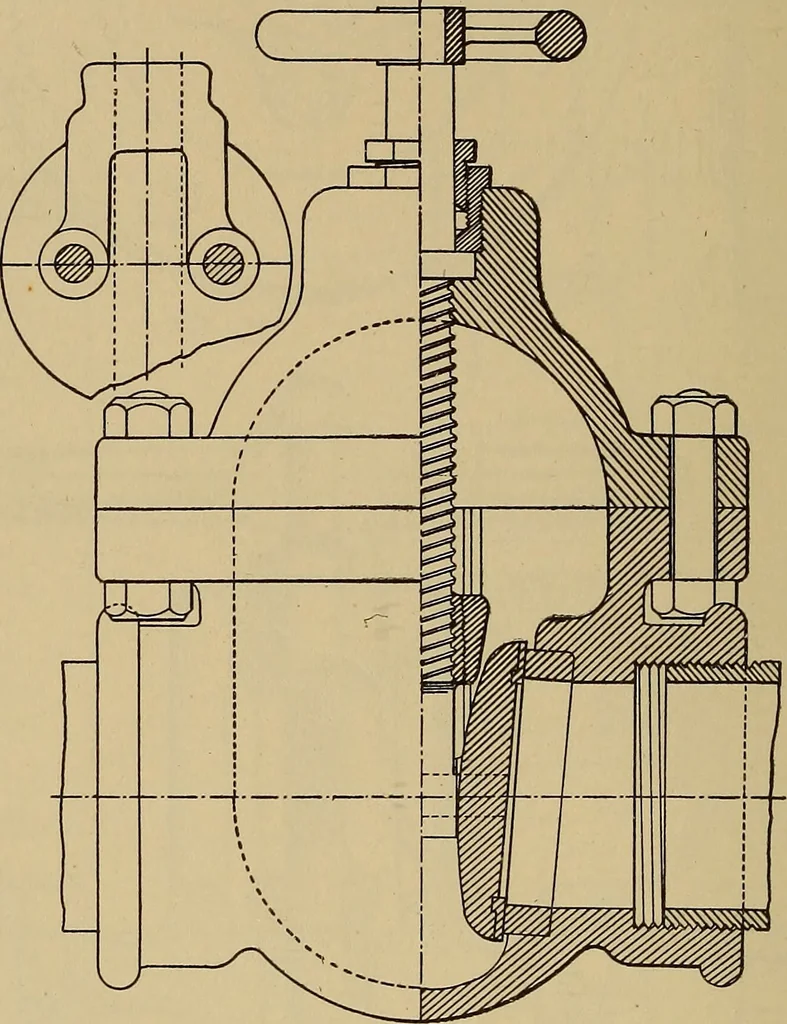 An illustration from Appletons' cyclopædia of technical drawing, 1896, leaf 397