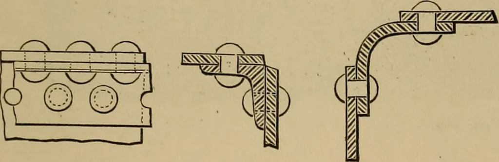An illustration from Appletons' cyclopædia of technical drawing, 1896, leaf 406
