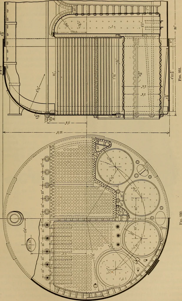 An illustration from Appletons' cyclopædia of technical drawing, 1896, leaf 414