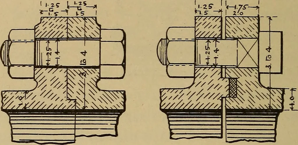 An illustration from Appletons' cyclopædia of technical drawing, 1896, leaf 417