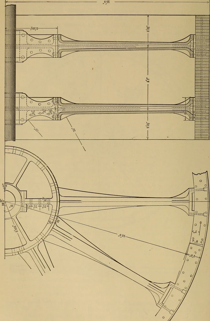 An illustration from Appletons' cyclopædia of technical drawing, 1896, leaf 427