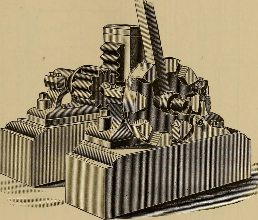 An illustration from Appletons' cyclopædia of technical drawing, 1896, leaf 464