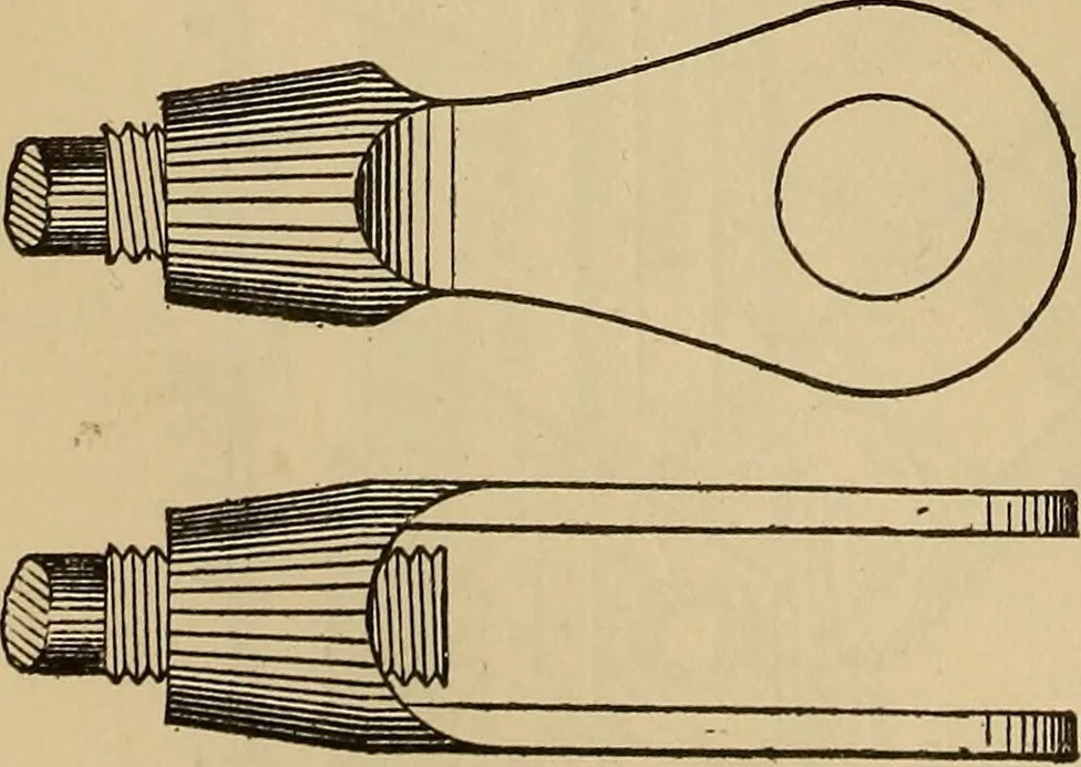 An illustration from Appletons' cyclopædia of technical drawing, 1896, leaf 527