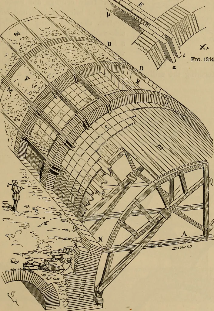 An illustration from Appletons' cyclopædia of technical drawing, 1896, leaf 578