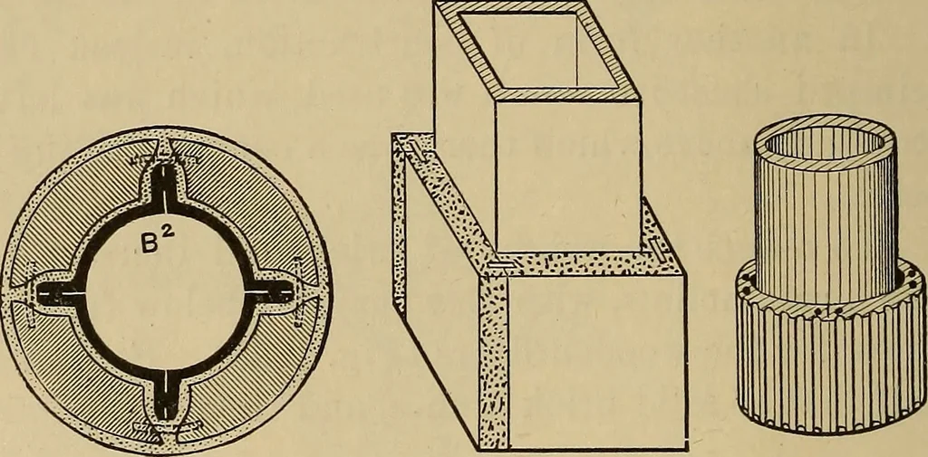 An illustration from Appletons' cyclopædia of technical drawing, 1896, leaf 581