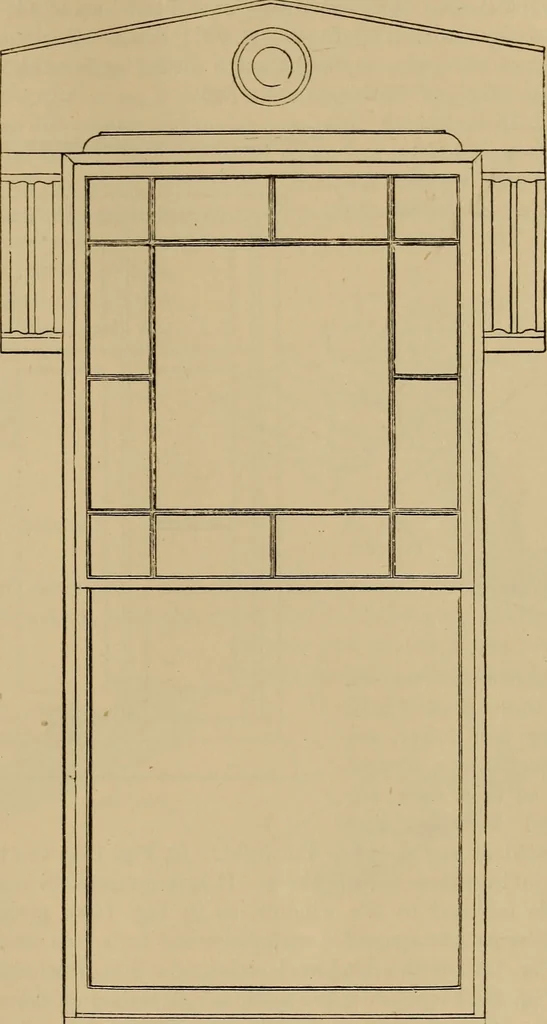 An illustration from Appletons' cyclopædia of technical drawing, 1896, leaf 594