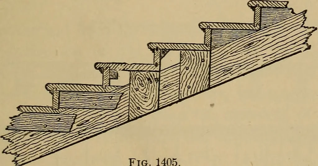 An illustration from Appletons' cyclopædia of technical drawing, 1896, leaf 596