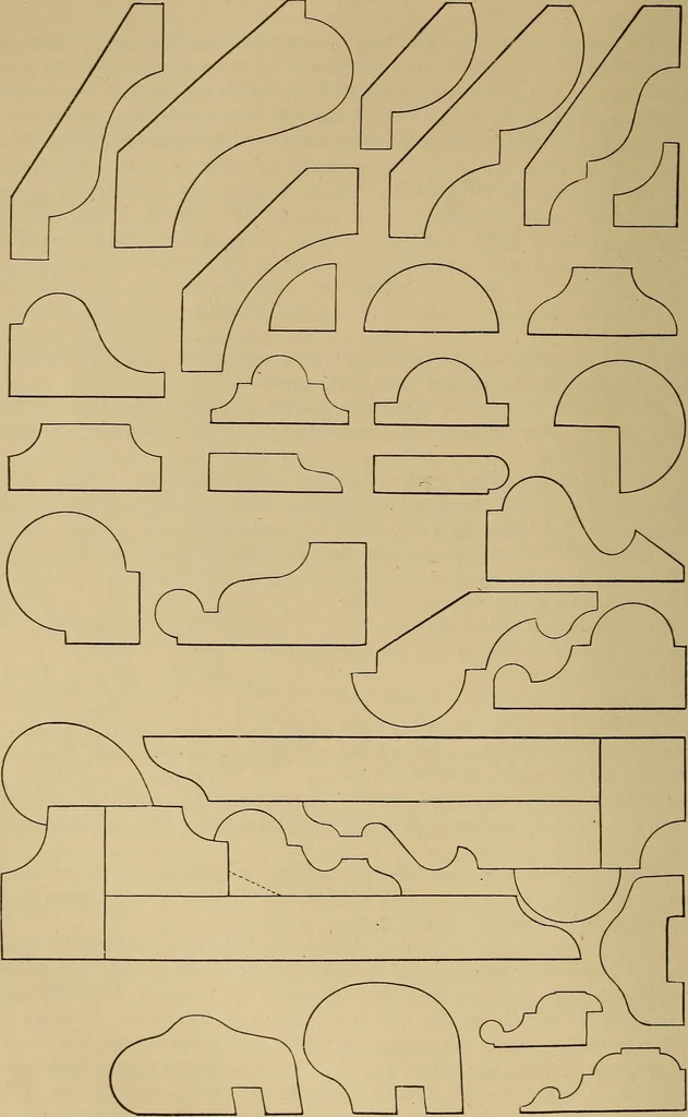 An illustration from Appletons' cyclopædia of technical drawing, 1896, leaf 607