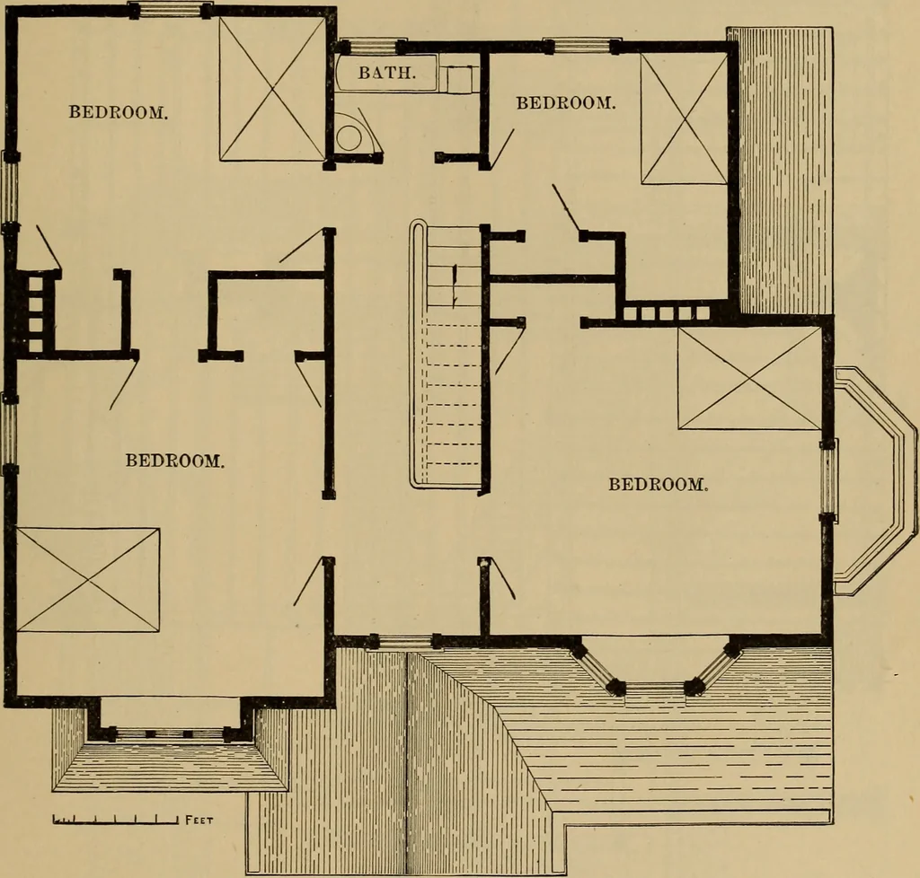 An illustration from Appletons' cyclopædia of technical drawing, 1896, leaf 618