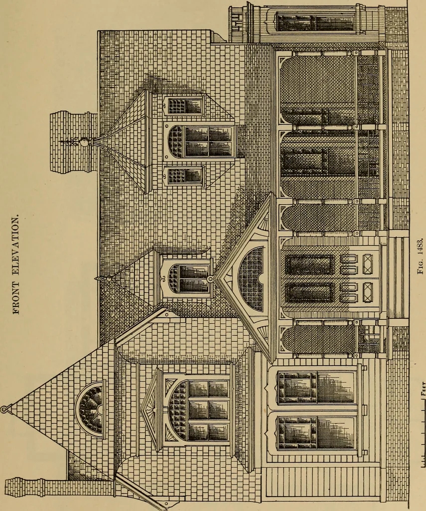An illustration from Appletons' cyclopædia of technical drawing, 1896, leaf 622