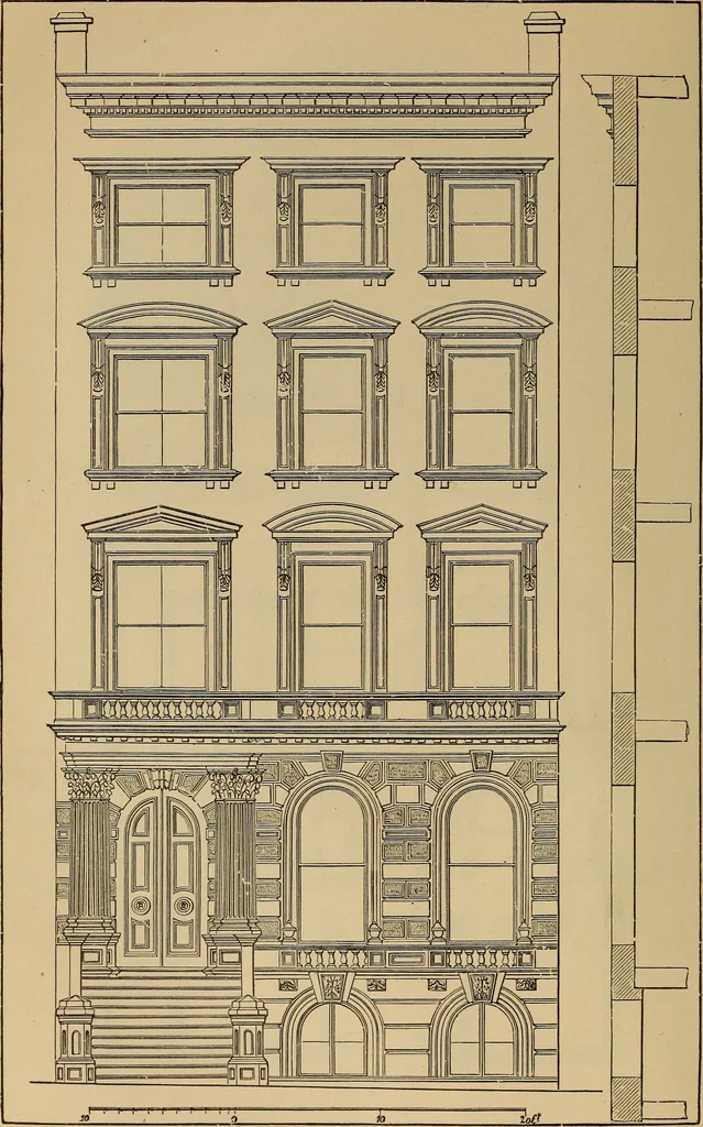 An illustration from Appletons' cyclopædia of technical drawing, 1896, leaf 625