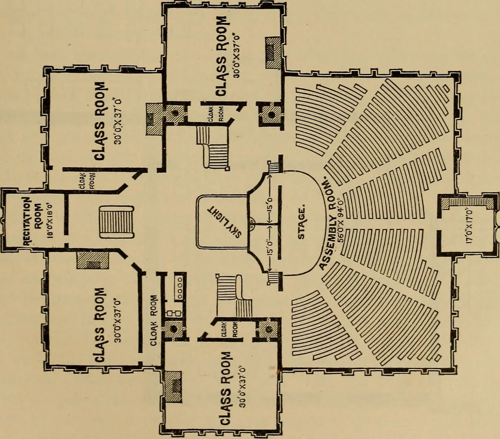 An illustration from Appletons' cyclopædia of technical drawing, 1896, leaf 638