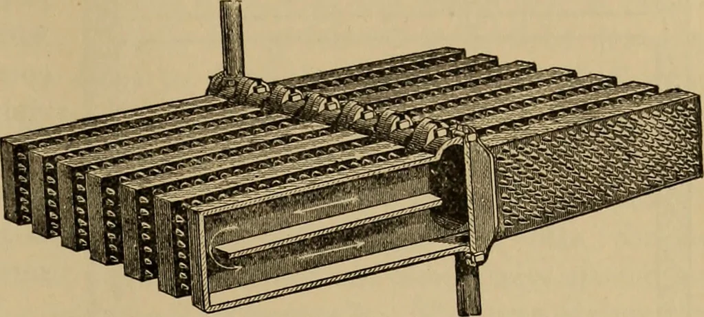 An illustration from Appletons' cyclopædia of technical drawing, 1896, leaf 664