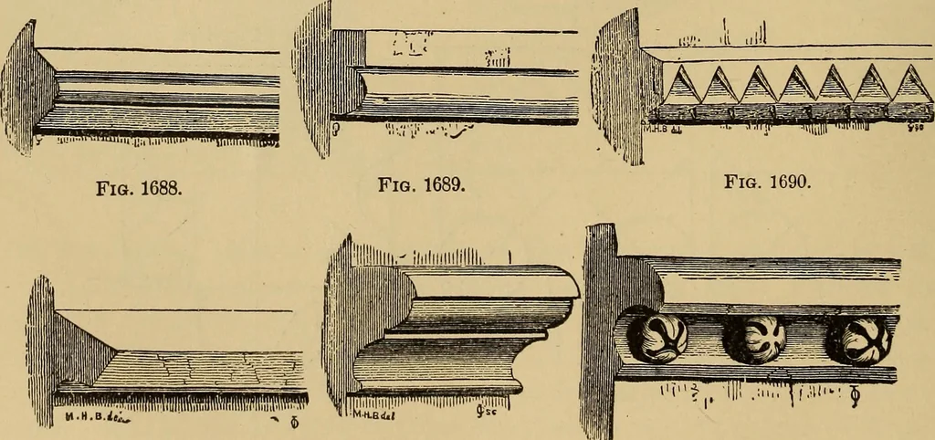 An illustration from Appletons' cyclopædia of technical drawing, 1896, leaf 697