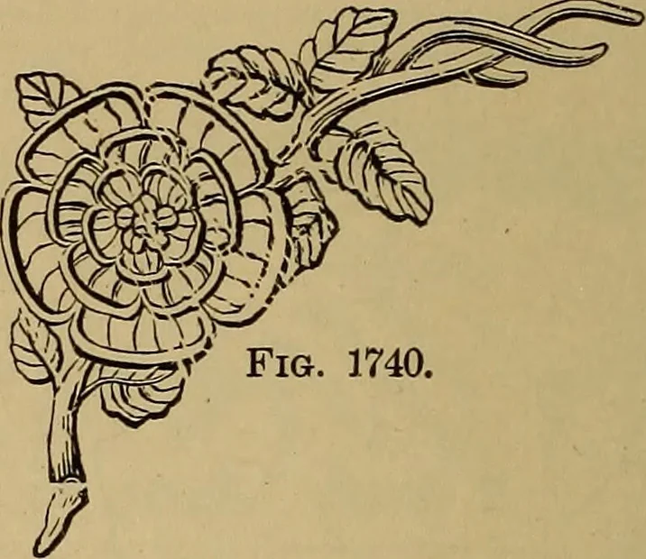 An illustration from Appletons' cyclopædia of technical drawing, 1896, leaf 705