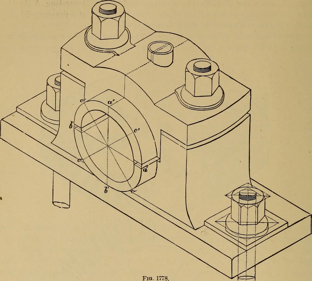 An illustration from Appletons' cyclopædia of technical drawing, 1896, leaf 717