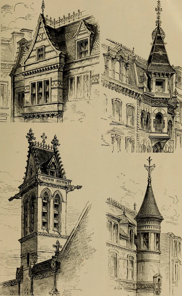An illustration from Appletons' cyclopædia of technical drawing, 1896, leaf 948
