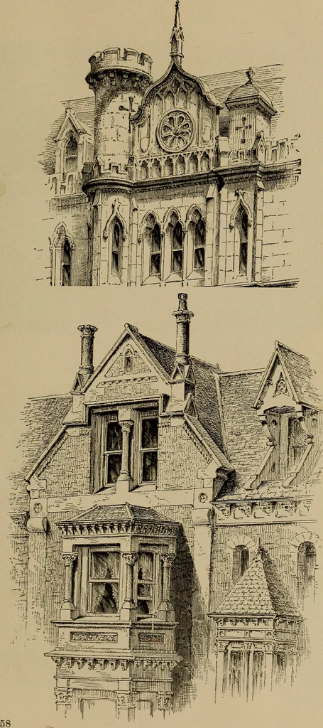 An illustration from Appletons' cyclopædia of technical drawing, 1896, leaf 950
